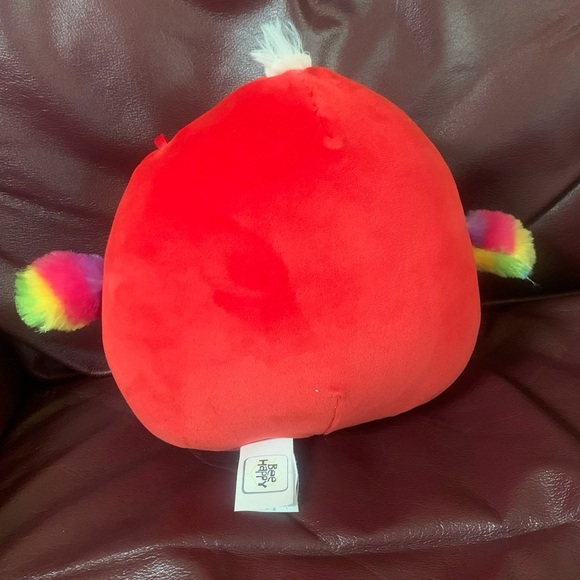 Squishmallow Paco the Red Parrot 8” Plushie - Picture 5 of 7